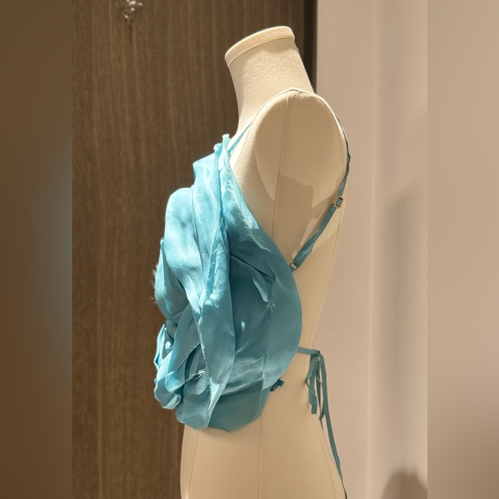 Cult Gaia Rosa Top Blue - Picture 3 of 7